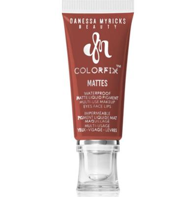 Danessa Myricks Beauty Colorfix Mattes wielofunkcyjny kosmetyk do makijażu oczu, ust i twarzy odcień Chestnut 10 ml