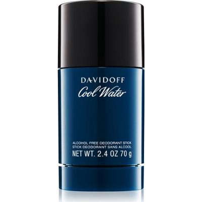 Davidoff Cool Water dezodorant w sztyfcie bez alkoholu dla mężczyzn 70 g