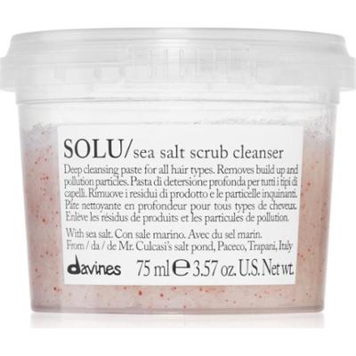 Davines Essential Haircare SOLU Sea Salt Scrub Cleanser peeling oczyszczający do wszystkich rodzajów włosów 75 ml