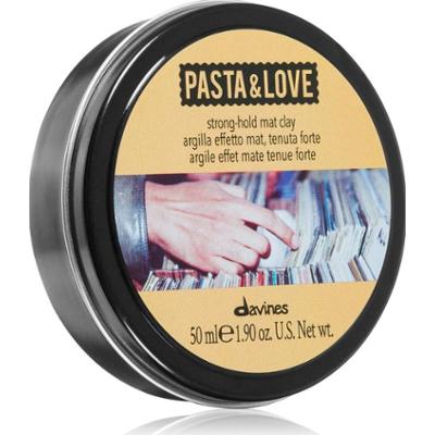 Davines Pasta & Love Strong-Hold Mat Clay glinka stylizująca do włosów matowy 50 ml