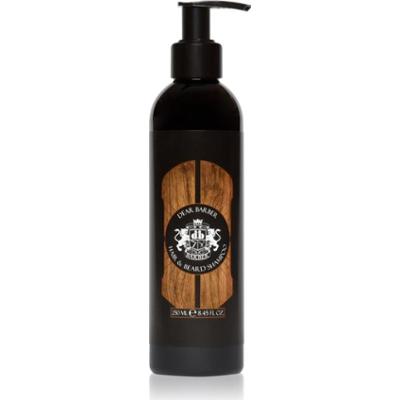 Dear Barber Shampoo szampon do włosów i brody dla mężczyzn 250 ml