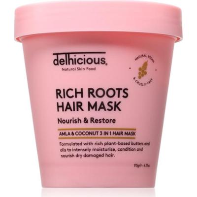 delhicious RICH ROOTS Nourishing Hair Mask odżywcza maska do włosów 3 w 1 175 g