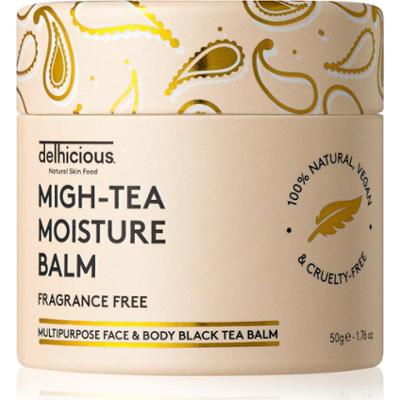 delhicious MIGH-TEA MOISTURE BALM balsam wielofunkcyjny do skóry bardzo suchej i wrażliwej bezzapachowy 50 g