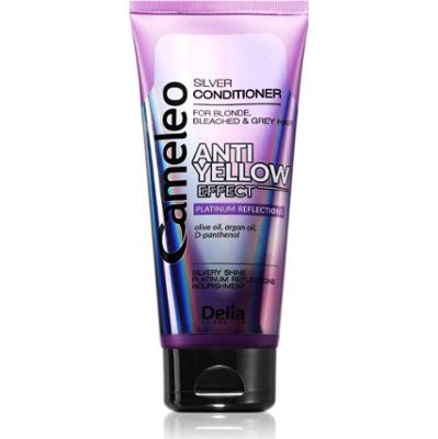 Delia Cosmetics Cameleo Silver odżywka do włosów blond i siwych neutralizująca żółtawe odcienie 200 ml