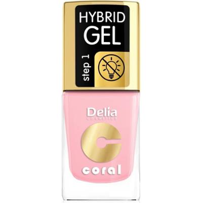 Delia Cosmetics Coral Nail Enamel Hybrid Gel lakier hybrydowy do paznokci odcień 04 11 ml