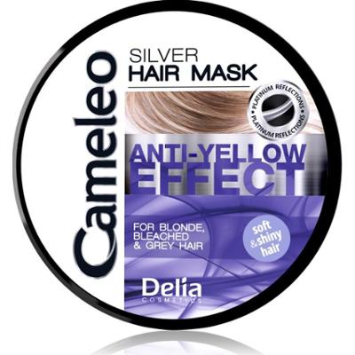Delia Cosmetics Cameleo Silver maska do włosów neutralizująca żółtawe odcienie 200 ml