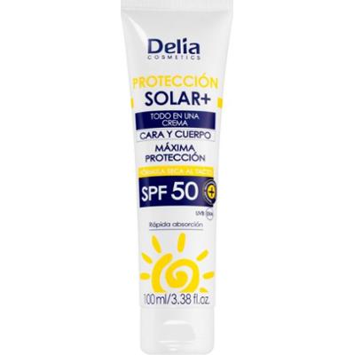 Delia Cosmetics Sun Protect ochronny krem do twarzy SPF 50 100 ml