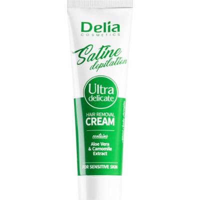 Delia Cosmetics Satine Depilation Ultra-Delicate krem do depilacji do skóry wrażliwej