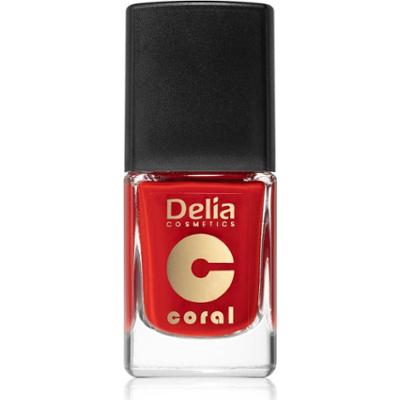 Delia Cosmetics Coral Classic lakier do paznokci odcień 515 Lady in red 11 ml