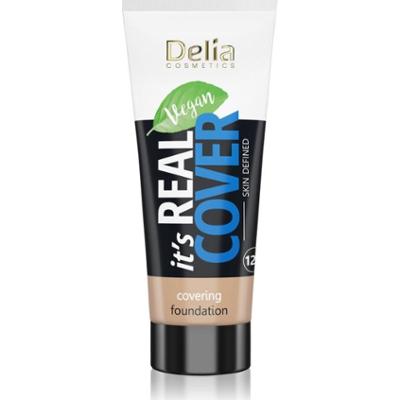 Delia Cosmetics It's Real Cover podkład kryjący odcień 201 vanille 30 ml