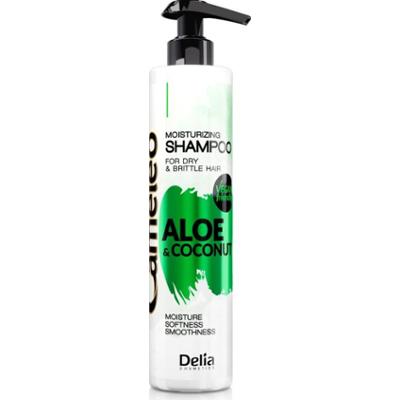 Delia Cosmetics Cameleo Aloe & Coconut szampon nawilżający do włosów suchych i łamliwych 250 ml