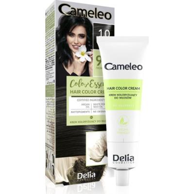 Delia Cosmetics Cameleo Color Essence farba do włosów w tubce odcień 1.0 Black 75 g