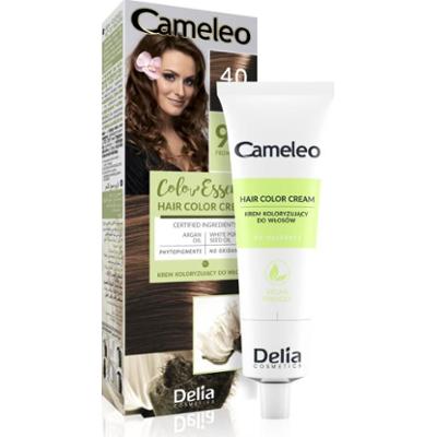 Delia Cosmetics Cameleo Color Essence farba do włosów w tubce odcień 4.0 Brown 75 g
