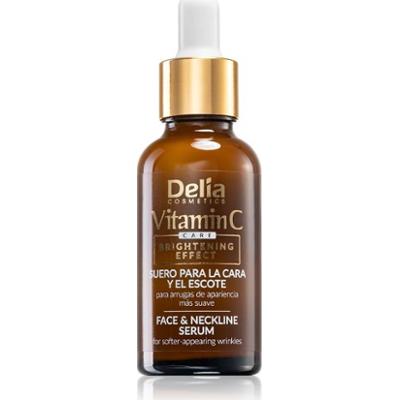 Delia Cosmetics Vitamin C serum rozświetlające z witaminą C do twarzy i szyi 30 ml