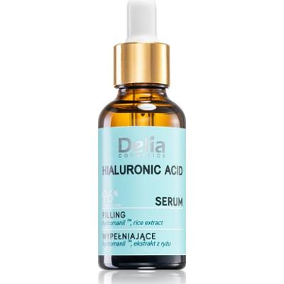 Delia Cosmetics Hyaluronic Acid serum wypełniające do twarzy, szyi i dekoltu 30 ml