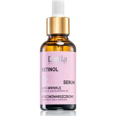 Delia Cosmetics Retinol serum przeciwzmarszczkowe do twarzy, szyi i dekoltu 30 ml