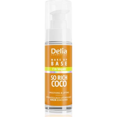 Delia Cosmetics So Rich Coco wygładzająca baza pod makijaż 30 ml