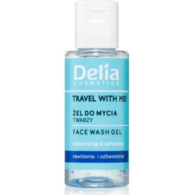 Delia Cosmetics Travel with me żel oczyszczający do twarzy 50 ml