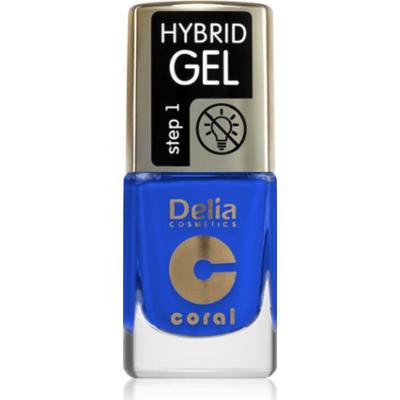 Delia Cosmetics Coral Hybrid Gel hybrydowy lakier do paznokci bez użycia lampy UV/LED odcień 126 11 ml