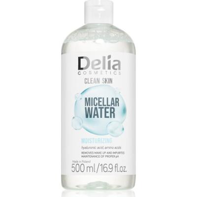 Delia Cosmetics Clean Skin woda micelarna o działaniu nawilżającym 500 ml