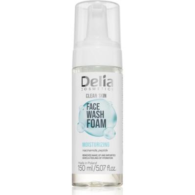 Delia Cosmetics Clean Skin oczyszczająca pianka do twarzy o działaniu nawilżającym 150 ml