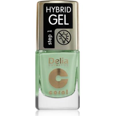 Delia Cosmetics Coral Nail Enamel Hybrid Gel lakier hybrydowy do paznokci odcień 138 11 ml