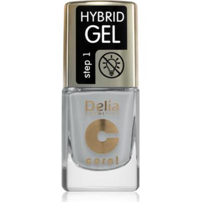 Delia Cosmetics Coral Nail Enamel Hybrid Gel lakier hybrydowy do paznokci odcień 139 11 ml