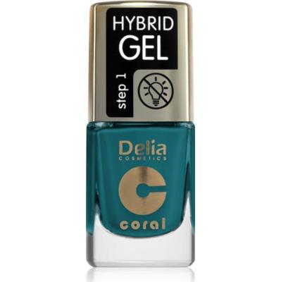 Delia Cosmetics Coral Nail Enamel Hybrid Gel lakier hybrydowy do paznokci odcień 149 11 ml