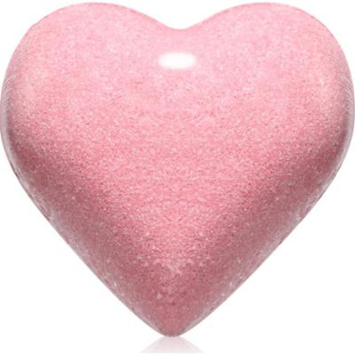 Delia Cosmetics Fizzing Bath Heart Wild Strawberry kule do kąpieli o smaku truskawki 100 g