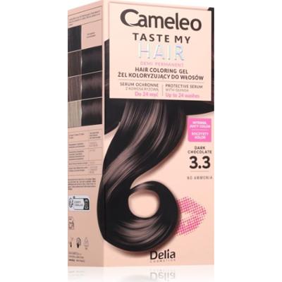 Delia Cosmetics Cameleo Taste My Hair semi-permanentna farba do włosów odcień 3.3 Dark Chocolate 1 szt.