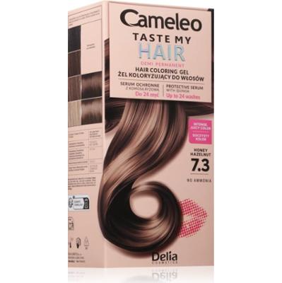 Delia Cosmetics Cameleo Taste My Hair semi-permanentna farba do włosów odcień 7.3 Honey Hazelnut 1 szt.