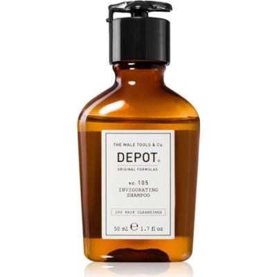 DEPOT 100 HAIR CLEANSING NO. 105 INVIGORATING SHAMPOO szampon wzmacniający przeciw wypadaniu włosów 50 ml