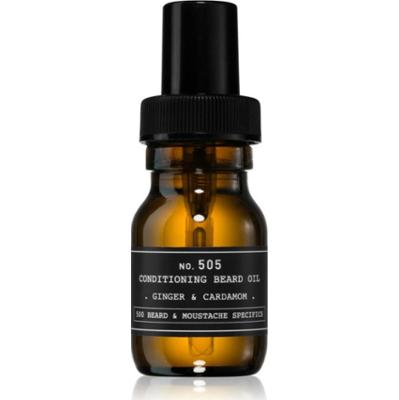 DEPOT 500 BEARD & MOUSTACHE SPECIFICS NO. 505 CONDITIONING BEARD OIL olejek do brody Ginger & Cardamom 30 ml