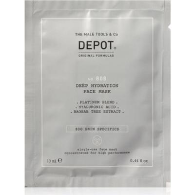 DEPOT 800 SKIN SPECIFICS NO. 808 DEEP HYDRATATION FACE MASK maseczka głęboko nawilżająca dla mężczyzn 12x13 ml