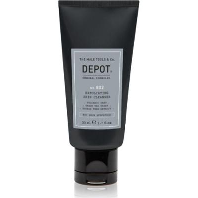 Depot No. 802 Exfoliating Skin Cleanser złuszczający żel oczyszczający dla mężczyzn 50 ml