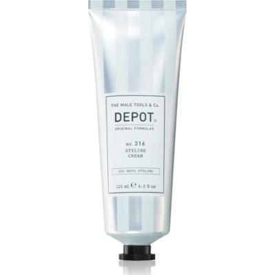DEPOT 300 HAIR STYLING NO. 316 STYLING CREAM średnio utrwalający krem do stylizacji z naturalnymi odblaskami 125 ml