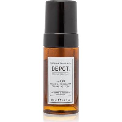 DEPOT 500 BEARD & MOUSTACHE SPECIFICS NO. 508 BEARD & MOUSTACHE CLEANSING FOAM pianka oczyszczająca do zarostu 100 ml