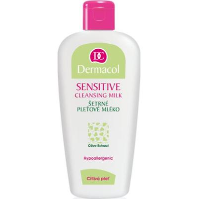 Dermacol Sensitive oczyszczające mleczko do twarzy dla cery wrażliwej 200 ml