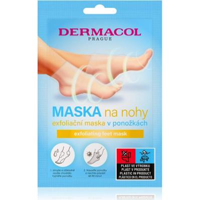 Dermacol Foot Mask Exfoliating skarpetki złuszczające do stóp nawilżająco-zmiękczające 1 para
