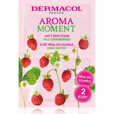 Dermacol Aroma Moment Wild Strawberries piana do kąpieli opakowanie podróżne 2x15 ml