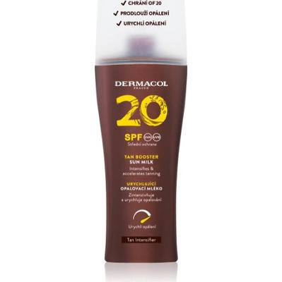 Dermacol Sun Tan Booster mleczko ochronne przyspieszające opalanie SPF 20 200 ml