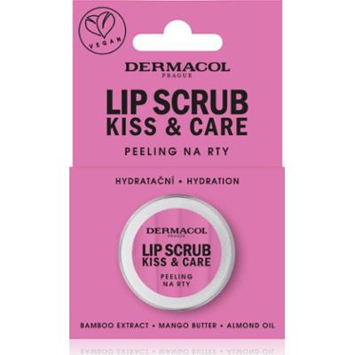 Dermacol Kiss & Care peeling do ust z bambusa zapachy Red Fruit 12 ml