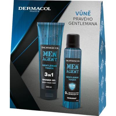 Dermacol Men Agent Gentleman Touch zestaw upominkowy do ciała dla mężczyzn