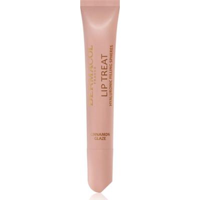 Dermacol Lip Treat nawilżający błyszczyk do ust odcień 2 Cinnamon Glaze (Vanilla & Cinnamon) 10 ml
