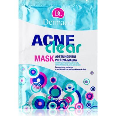 Dermacol Acne Clear maseczka do twarzy do skóry z problemami 2x8 g