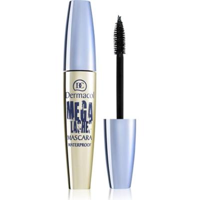 Dermacol Mega Lashes Waterproof wodoodporny tusz do rzęs do zwiększenia objętości odcień Black 12.5 ml
