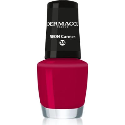 Dermacol Neon neonowy lakier do paznokci odcień 38 Carmen 5 ml