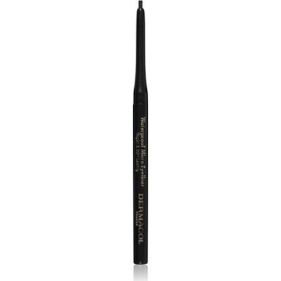 Dermacol Micro Eyeliner Waterproof wodoodporna kredka do oczu odcień 01 Black 1 g