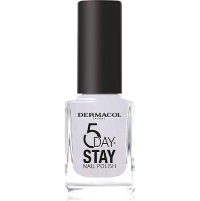 Dermacol 5 Day Stay długotrwały lakier do paznokci odcień 59 Mermaid White 11 ml