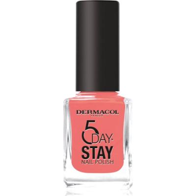Dermacol 5 Day Stay długotrwały lakier do paznokci odcień 60 Coral Island 11 ml